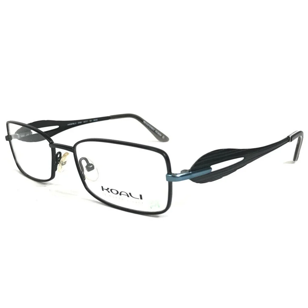 Morel Eyeglasses Frames KOALI 6722K GG195 Black Blue Rectangular 52-17-135